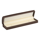 Leatherette Bracelet Box Leatherette Interior with Ribboned Packer