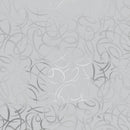Metallic Silver Swirls Designed Jewellers' Wrapping Paper