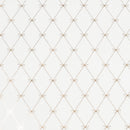 Gold Metallic Bows Printed Wrapping Paper