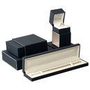 Matte Paper Covered Single Ring Box with Matching Moulded Sleeve