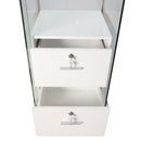 Glass Display Jewelry Showcase with LED Lighting System