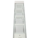 Glass Display Jewelry Showcase with LED Lighting System