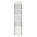 Glass Display Jewelry Showcase with LED Lighting System