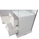 Glass Display Jewelry Showcase with LED Lighting System