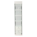 Glass Display Jewelry Showcase with LED Lighting System