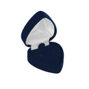 Velvet Heart Shaped Single Earring Box