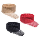 Jute Ribbon with Frayed Edge