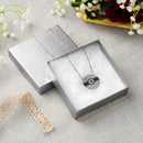 Silver and Gold Linen Cotton Filled Cardboard Box
