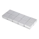 Silver and Gold Linen Cotton Filled Cardboard Box