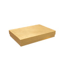 Silver and Gold Linen Cotton Filled Cardboard Box