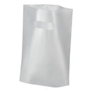 HDPE Frosted Die Cut Plastic Merchandise Bags