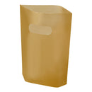 HDPE Frosted Die Cut Plastic Merchandise Bags