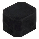 Single Ring Box Wrapped and Lined with Rich Nova Suede
