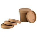 Paper Soup Cups with Lids