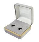 Velvet Large Multi-Purpose Box with Gold Rims and Matching Insert