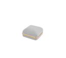 Velvet Tie Clip Box with Gold Rims and Matching Insert