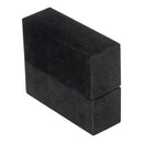 Vertical Large Hoop Box with Matching Suede Interior