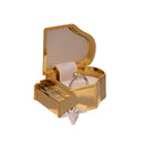 Metallic Piano Ring Box