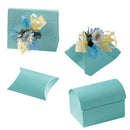 Aqua Linen Confection Boxes