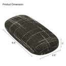 Lined Fabric Medium Case With Matching Cloth