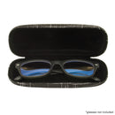 Lined Fabric Medium Case With Matching Cloth