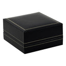 Paper Covered Pendant Box with Gold Accent