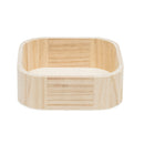 Square Paulownia Wood Basket