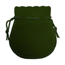 Round Suedine Pouch