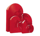 Red Linen Confection Boxes