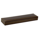 Paper Covered Bracelet Box with Gold Accent