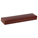 Paper Covered Bracelet Box with Gold Accent