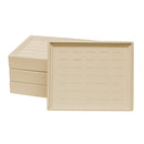 Stackable Leatherette Ring Tray for 35 Rings
