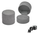 Haute Round Suede Ring Box