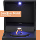 Black Ring Box with Turntable