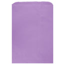 Colored Flat Paper Merchandise Bag
