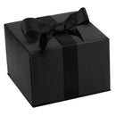 Suede Collar Watch Box with Matching Interior with Ribboned Packer