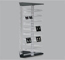 3-Sided Acrylic Hanging Card Display