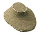 Jute Sack Covered Neck Jewelry Display