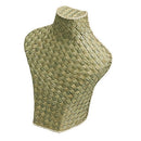 Bamboo Woven Neck Jewellery Display