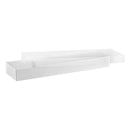 White Cotton Filled Cardboard Boxes with Clear Lid