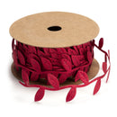 Leaf Cut-Out Ribbon Trimming