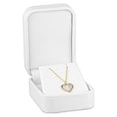 Leatherette Pendant Box with Matching Interior