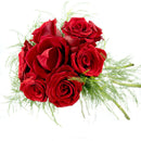 The Noble Rose Red Ring Box with LED Light