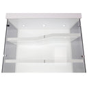 Jewelry Showcase with Backlit Customization and Four-Level Shelving
