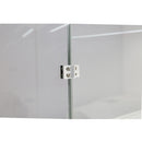 Jewelry Showcase with Backlit Customization and Four-Level Shelving
