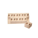 Breakaway Tray with Eight Earring Display Cubes