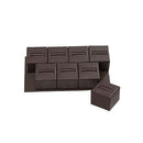 Breakaway Tray with Eight Single Ring Display Cubes