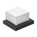 Leatherette Paper Ring box with Suede Interior and LED Light