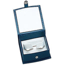 Lizard Skin Textured Leatherette Bangle Box with White Interior