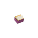 Two-tone Paper Clip Earring Box with Gold Accent